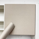 BEIGE LINEN FABRIC BLF463 VINYL WRAP