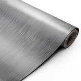 BRUSHED METAL SILVER ALUMINIUM BMSA31 VINYL WRAP