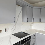 CALACATTA WHITE MARBLE CWM34 VINYL WRAP
