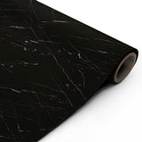 ROYAL BLACK SATIN MARBLE RBSM41 VINYL WRAP