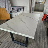 CALACATTA WHITE MARBLE CWM34 VINYL WRAP