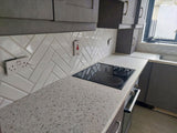 WHITE TERRAZZO WT63 VINYL WRAP VINYL WRAP