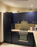 BRUSHED METAL NAVY BLUE BMNB29 VINYL WRAP