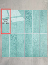 Sage Green Peel & Stick Composite Wall Tiles - (28.8 x 29.6cm)