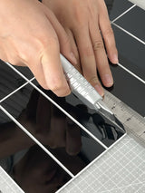 Onyx Black Peel & Stick Composite Wall Tiles - (28.8 x 29.6cm)