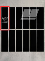 Onyx Black Peel & Stick Composite Wall Tiles - (28.8 x 29.6cm)