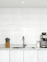 Ghost White Peel & Stick Composite Wall Tiles - (28.8 x 29.6cm)