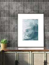 Grey Concrete Peel & Stick Composite Wall Tiles - (28.8 x 29.6cm)