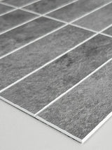 Grey Concrete Peel & Stick Composite Wall Tiles - (28.8 x 29.6cm)