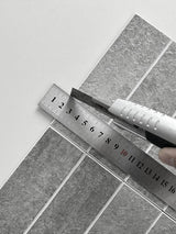 Grey Concrete Peel & Stick Composite Wall Tiles - (28.8 x 29.6cm)