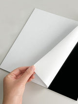 Onyx Black Peel & Stick Composite Wall Tiles - (28.8 x 29.6cm)