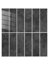 Slate Black Peel & Stick Composite Wall Tiles - (28.8 x 29.6cm)