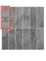 Grey Concrete Peel & Stick Composite Wall Tiles - (28.8 x 29.6cm)