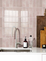 Rose Pink Peel & Stick Composite Wall Tiles - (28.8 x 29.6cm)