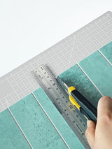 Sage Green Peel & Stick Composite Wall Tiles - (28.8 x 29.6cm)