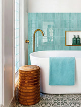 Sage Green Peel & Stick Composite Wall Tiles - (28.8 x 29.6cm)