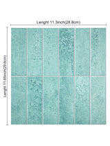Sage Green Peel & Stick Composite Wall Tiles - (28.8 x 29.6cm)