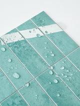 Sage Green Peel & Stick Composite Wall Tiles - (28.8 x 29.6cm)