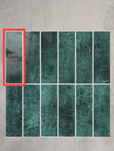 Emerald Green Peel & Stick Composite Wall Tiles - (28.8 x 29.6cm)