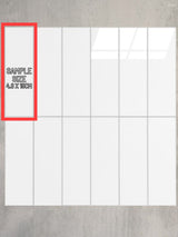 Ghost White Peel & Stick Composite Wall Tiles - (28.8 x 29.6cm)
