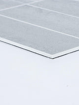 Silver Concrete Peel & Stick Composite Wall Tiles - (28.8 x 29.6cm)