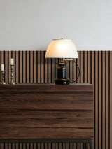 Smoked Walnut Peel & Stick Slat Wall Panel 10cm x 250cm