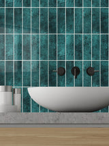 Emerald Green Peel & Stick Composite Wall Tiles - (28.8 x 29.6cm)