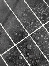 Slate Black Peel & Stick Composite Wall Tiles - (28.8 x 29.6cm)